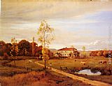 Petit Paintings - Le Petit Moulin, pres Jonvelle, Hte. Saone by Jean Ferdinand Monchablon